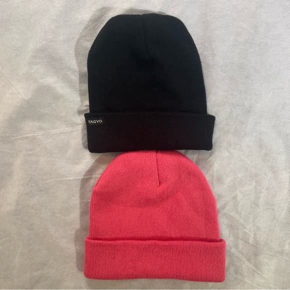 2 TagVo Night Scope Beanies OSFA Toboggan Cap LED Mount Holder 1 Light 2 Hats - Picture 3 of 8